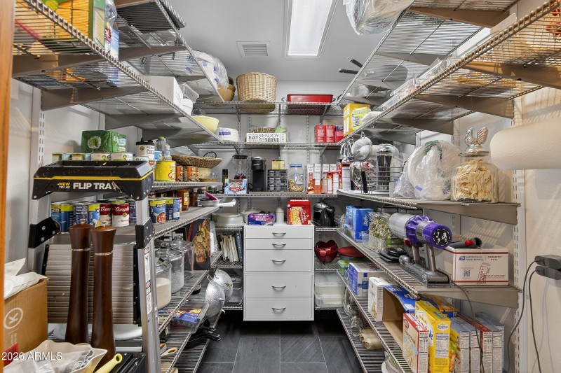 Huge Walk In Pantry