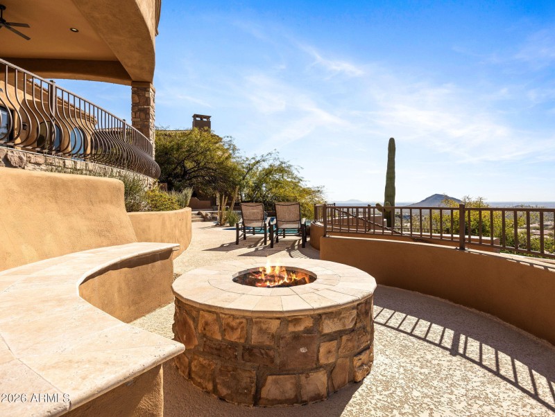 Fire Pit and Marshmello Seating