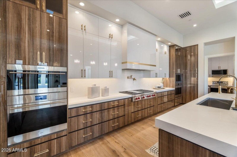 Wolf Ovens and 48" Gas Cooktop