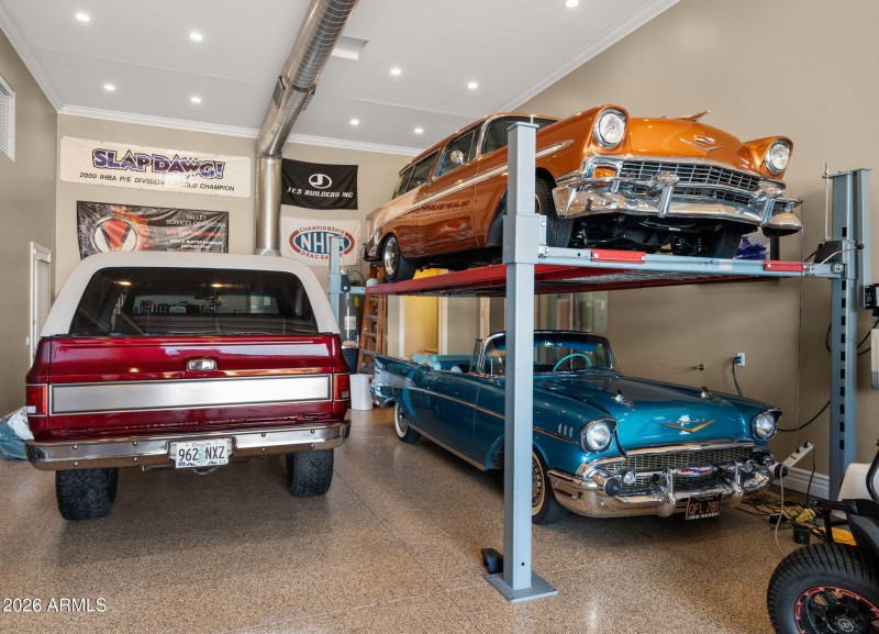 Temperature controlled RV garage