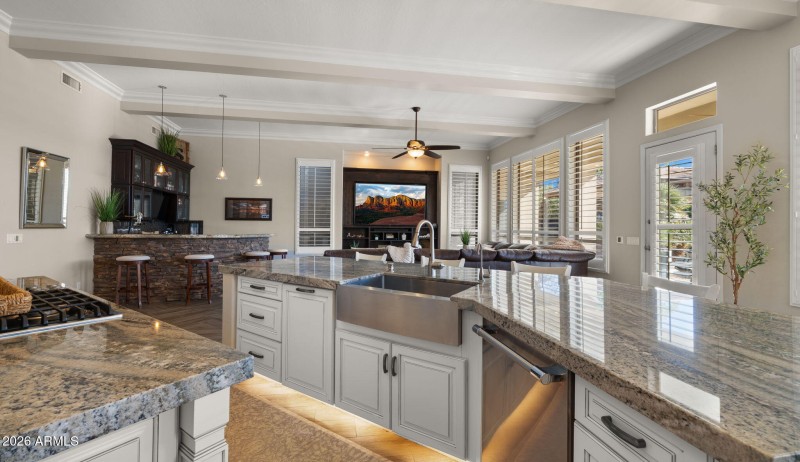 Double Island Kitchen