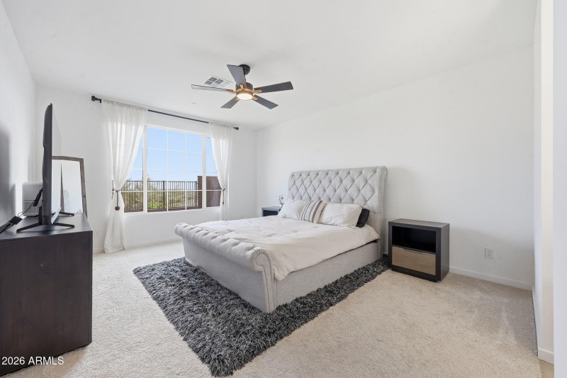 Spacious owner’s suite