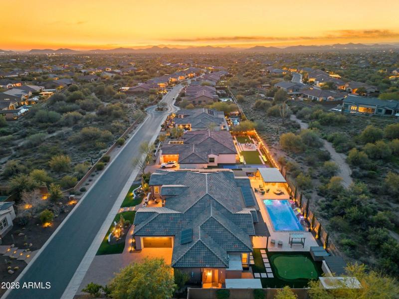Aerial View to the West