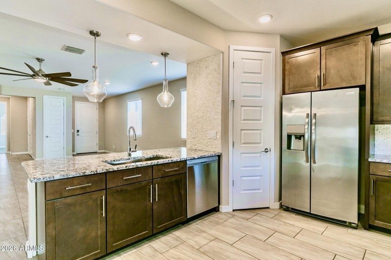 Kitchen + Large Pantry