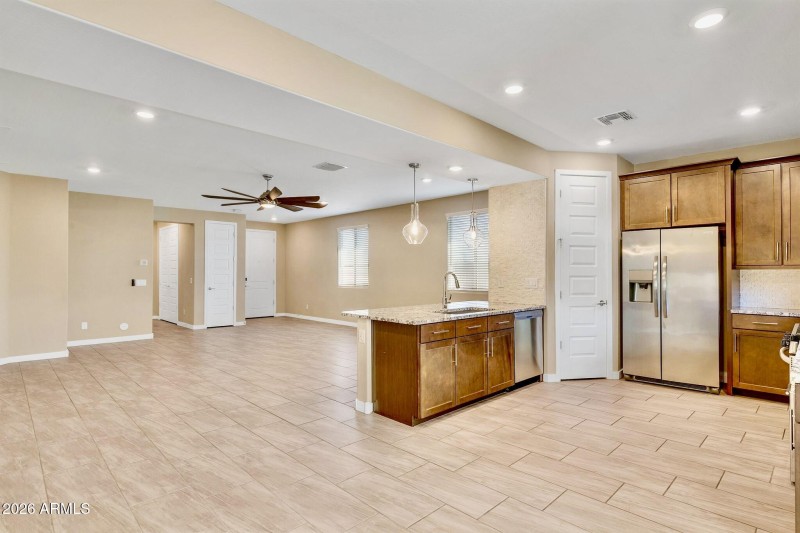 Kitchen + Great Room 1