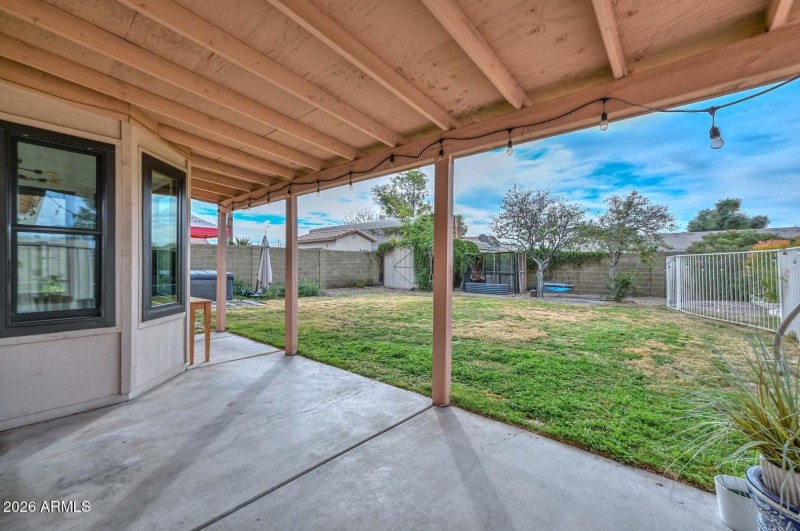 Covered Patio-Backyard