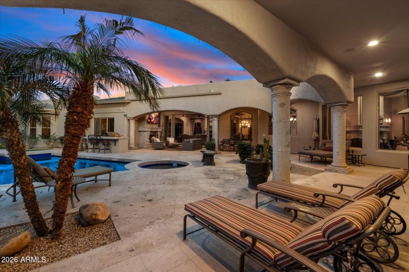 Patio Sitting Area