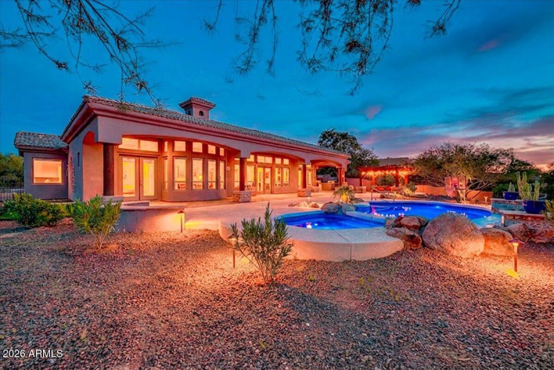 55-Back Of Home Twilight