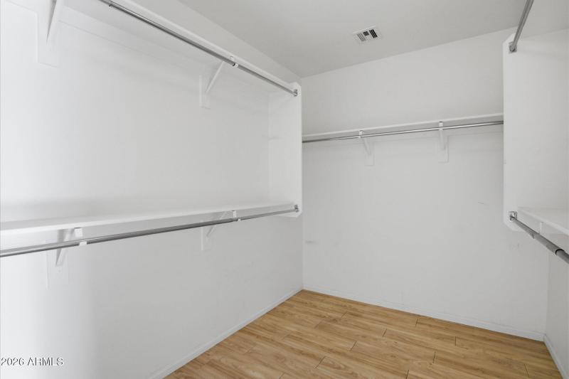 PRIMARY WALK IN CLOSET