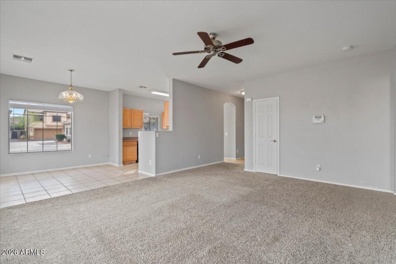 Living and dining room