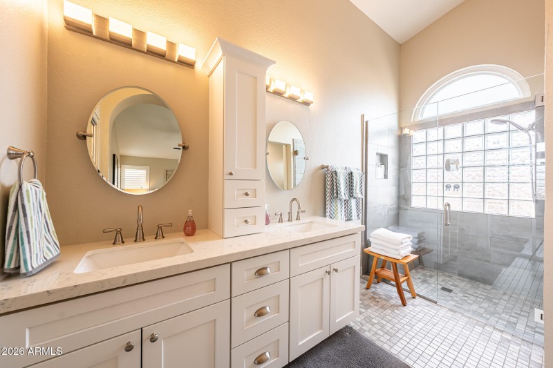 Primary bath & shower