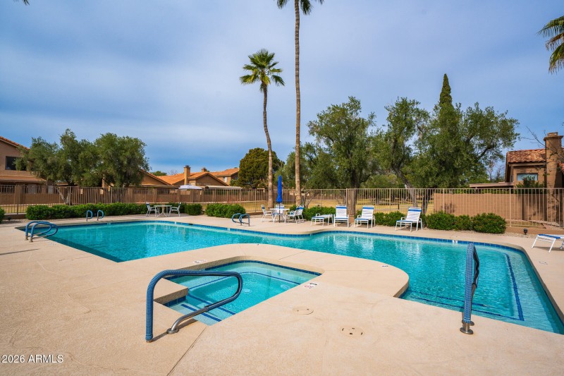 Community pool and spa