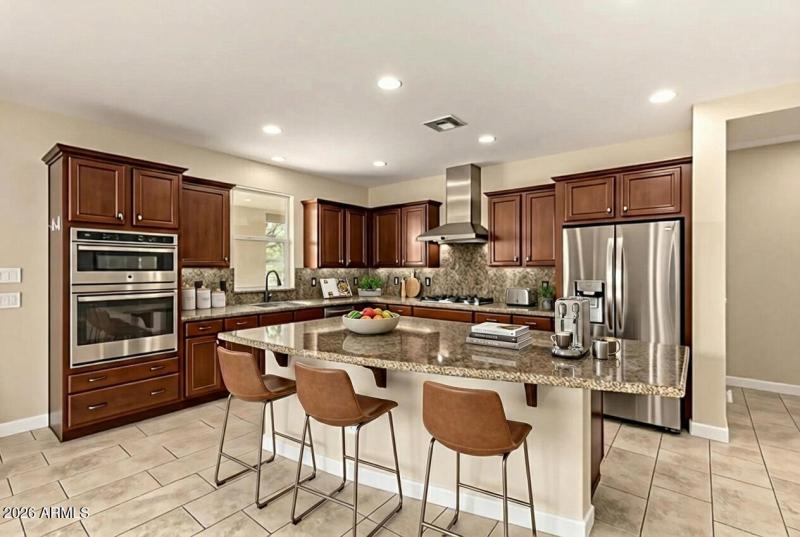 Stunning Gourmet Kitchen