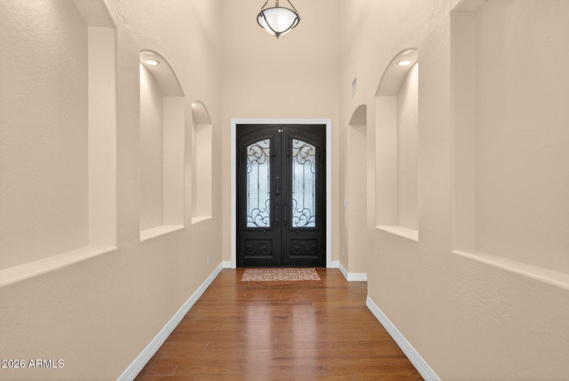 Custom Iron Front Entry