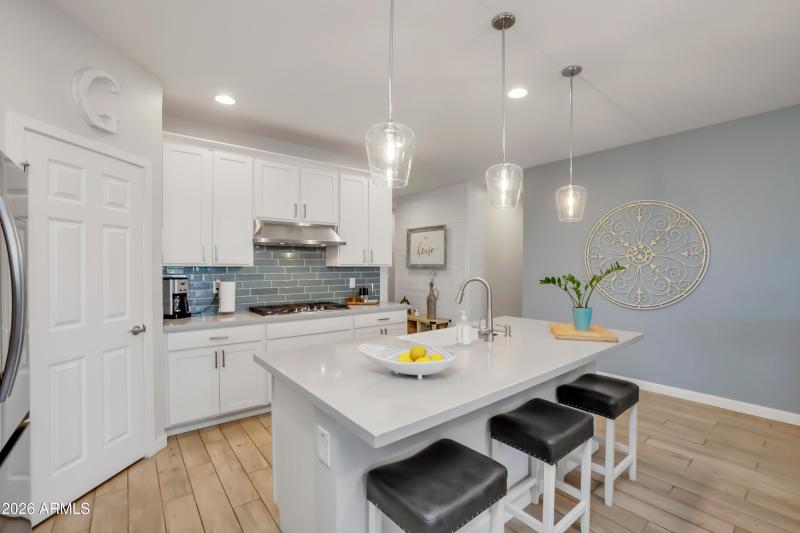 Kitchen from the side