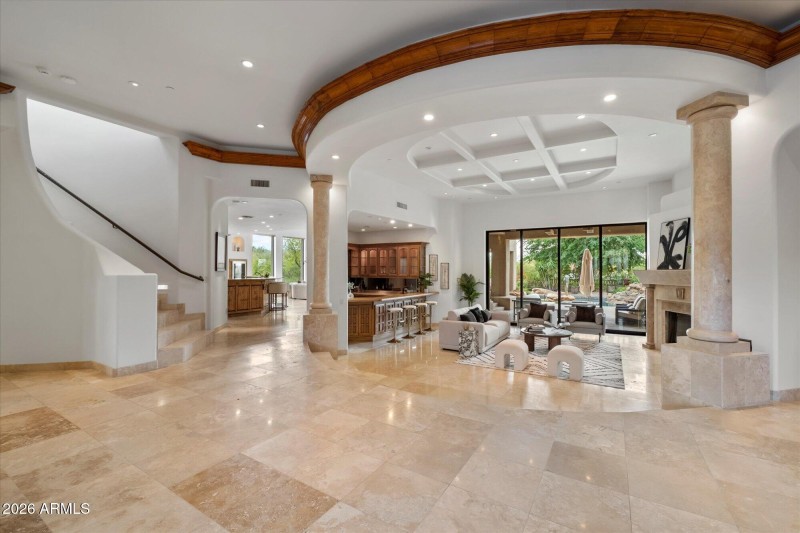 Foyer to Living Room