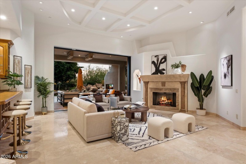 Twilight Living Room