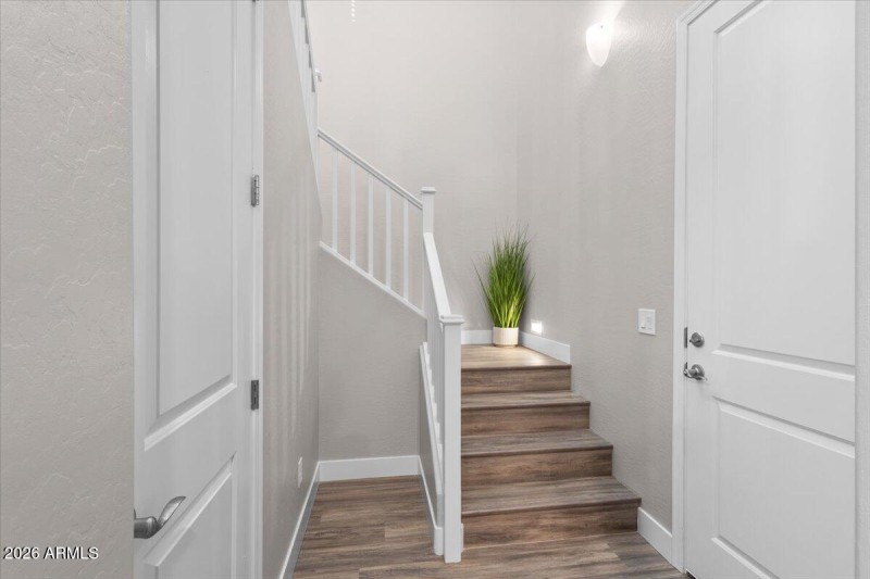 walk in pantry and hidden stairs