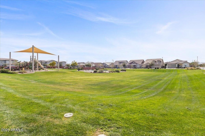 open grass area at park