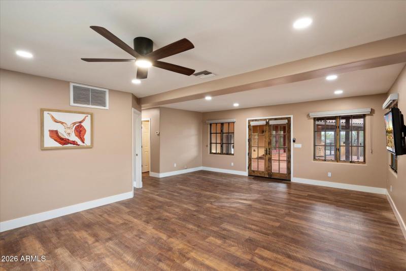 Family Room w Patio Access