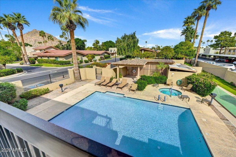 One of Three Pools, One Spa