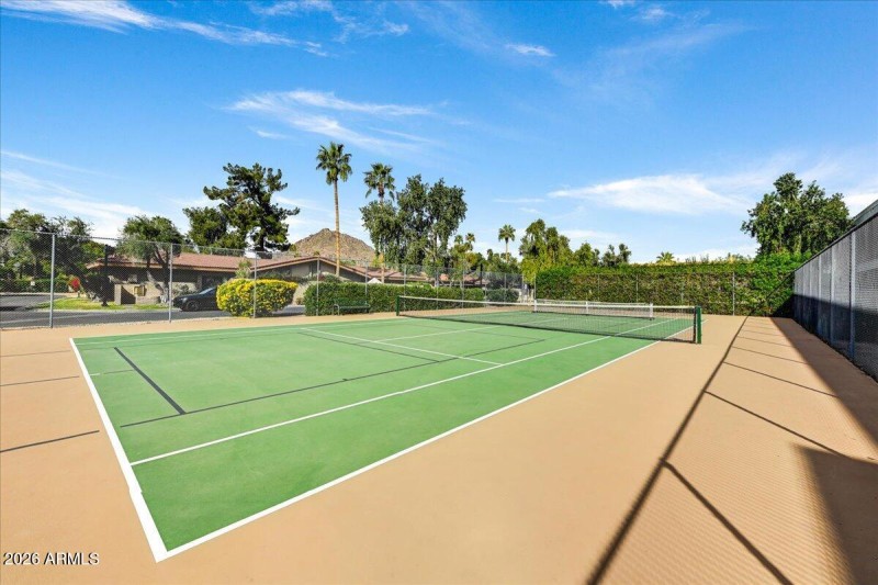 Adjacent Sport Court