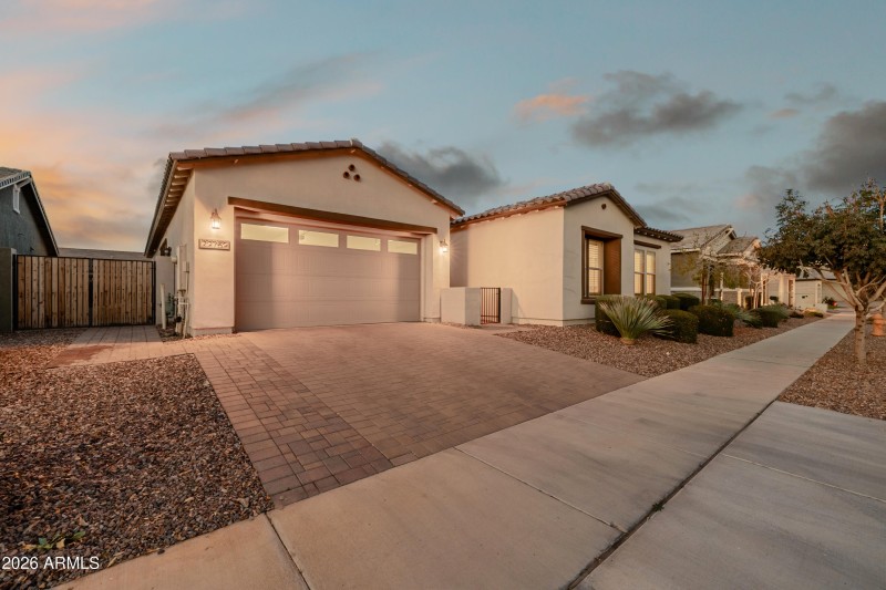 Frontage with Double gate