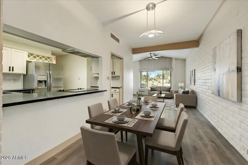 Dining Room - Virtually Staged