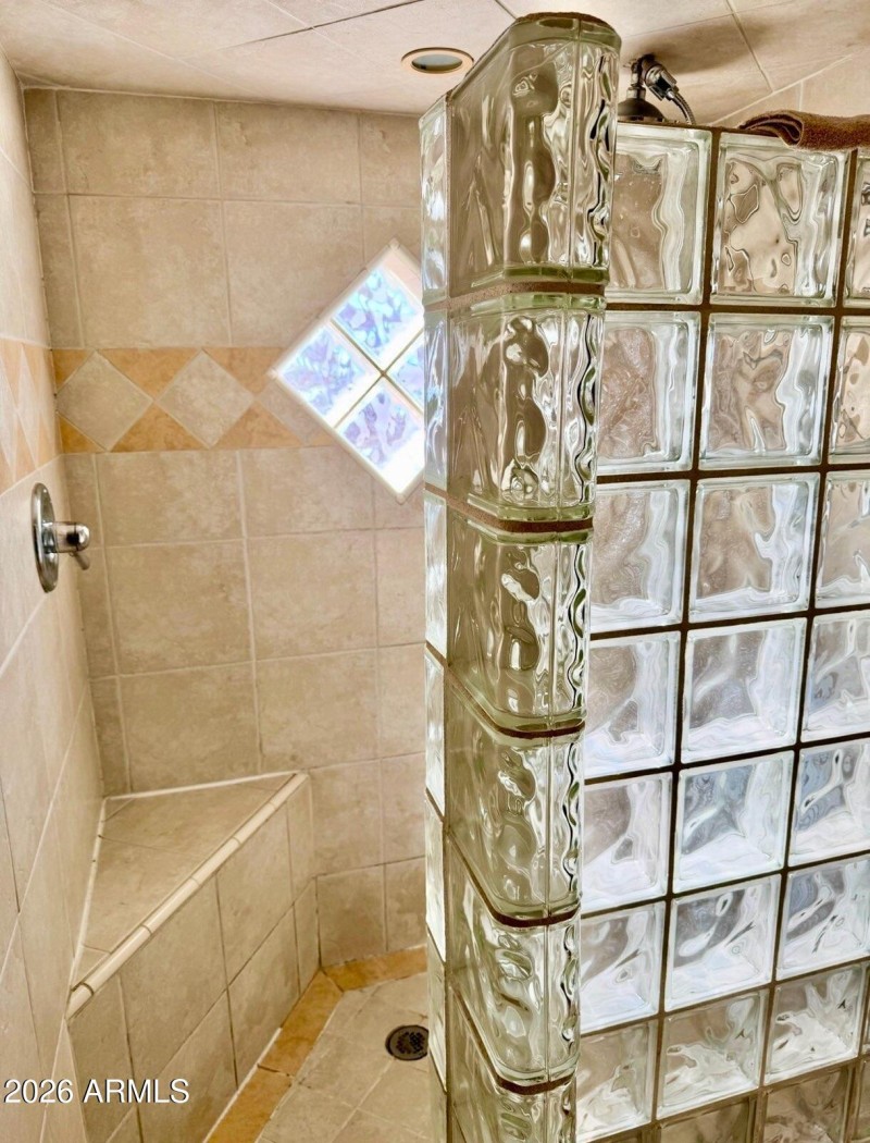 Mid Century Glass block