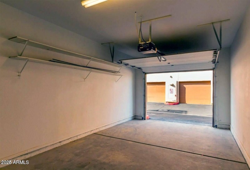 Inside Garage