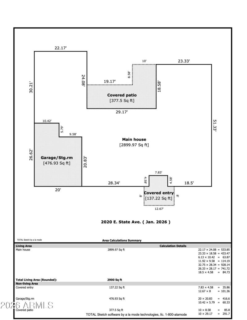 2020 E. State Ave. Bldg.area