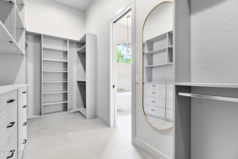 Custom Walk in Closet