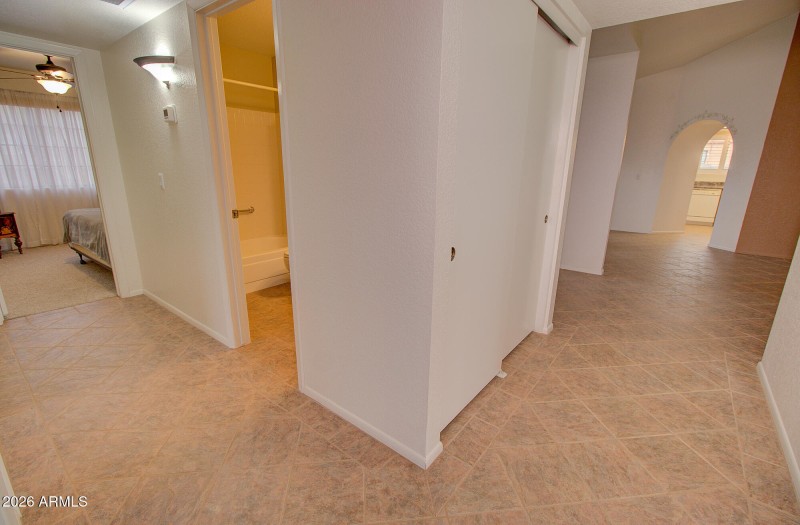 Tile in all common areas