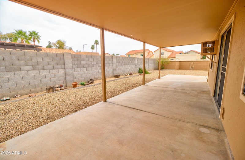 Great Patio for BBQ's