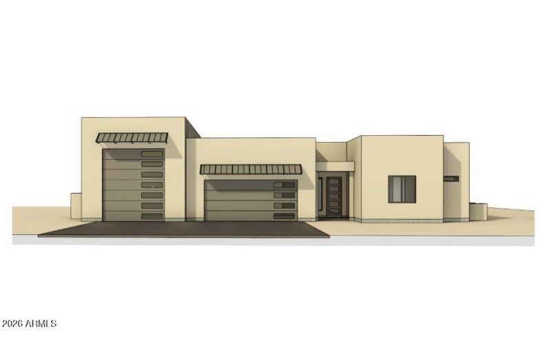 front elev with flat 3772