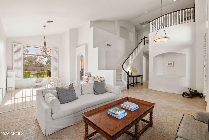 Living Room & Dining Room