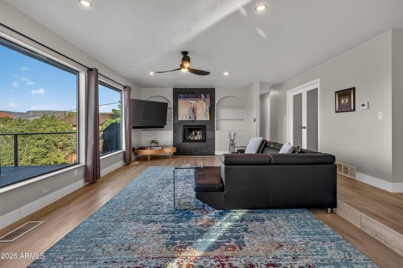 Living looking towards Primary Suite