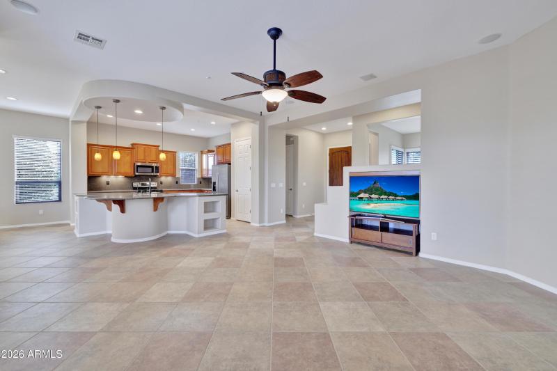 Great Room Kitchen View