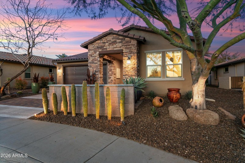 FRONT OF FORMER MODELHOME-