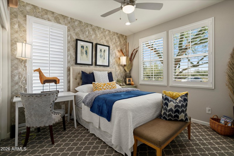 GUEST BEDROOM ATTRACTIVELY FINISHED