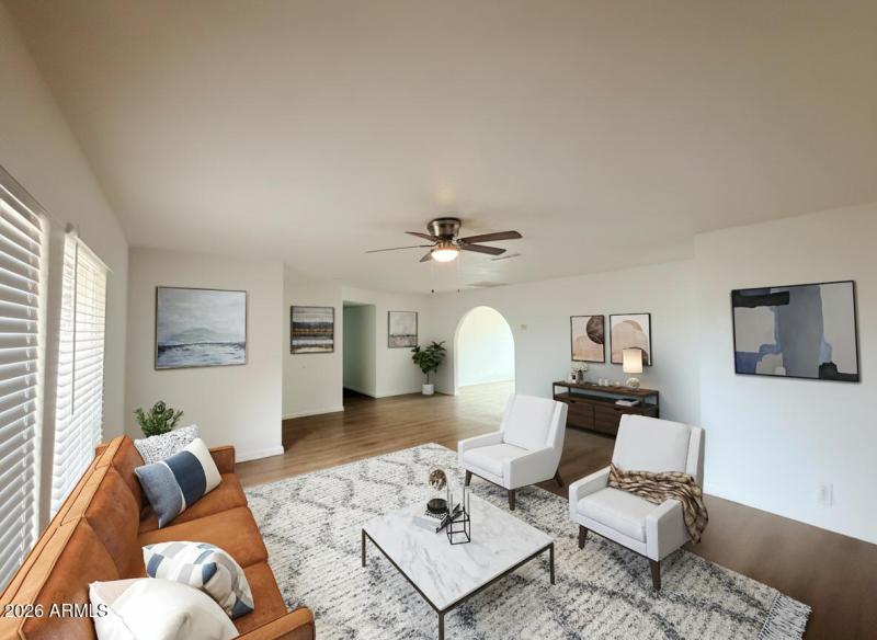 Family Room- VIRTUALLY STAGED