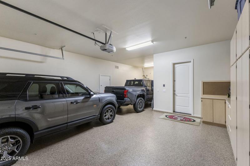 Huge 3 Car Tandem Garage