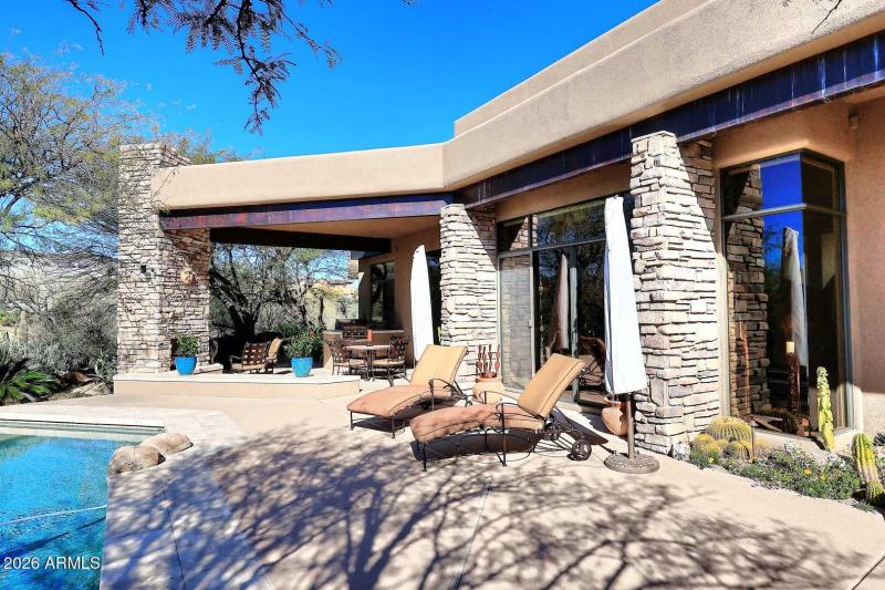 Daytime Pool Lounge Area