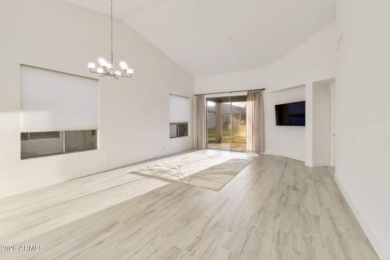 Great Room off entry and Kitchen