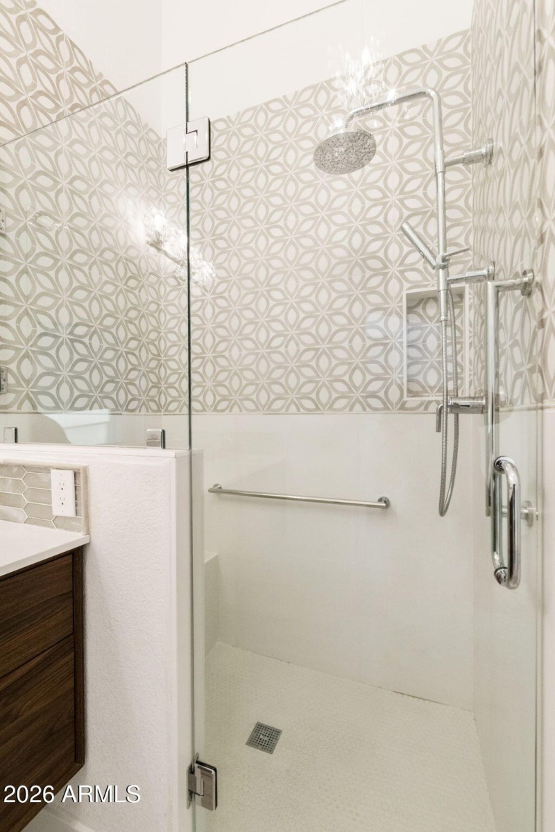 Primary Suite walk-in shower
