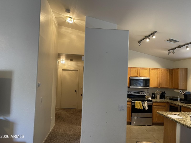 Hallway & Kitchen