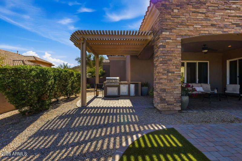 Added Ramada over the Built in BBQ