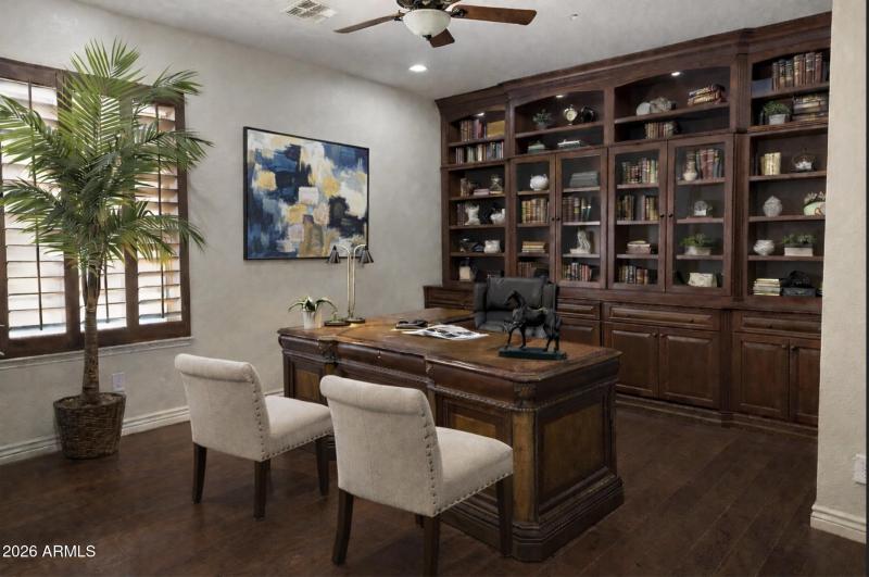 Executive Office Virtually Staged