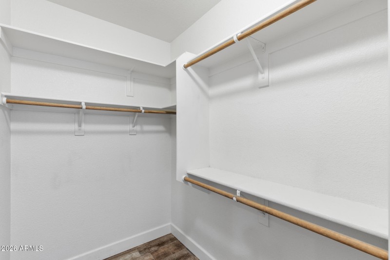 Master closet