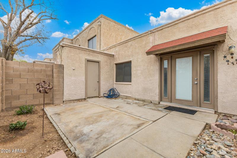 Plenty of Patio Space